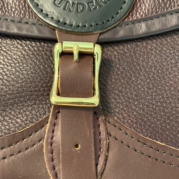 Over Under Shoulder Bag handcrafted in USA 100% Leather Bag - Picture 3 of 16